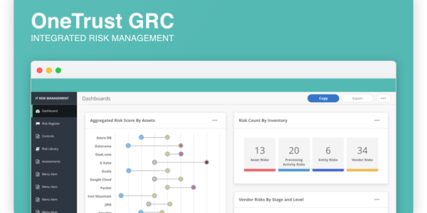 OneTrust 3 GRC solutions